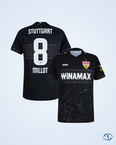 Jako VFB Stuttgart 3rd Millot 8 Shirt 2024-2025 (Official Printing) - Men's