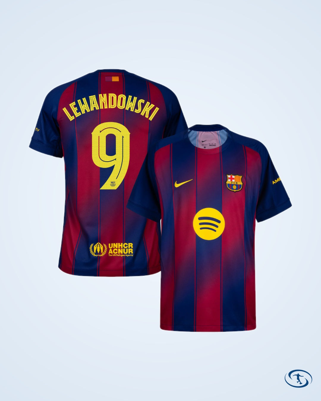 Barcelona Home Fan Version Shirt 2025-2026 Fan (Champions League) - Men's