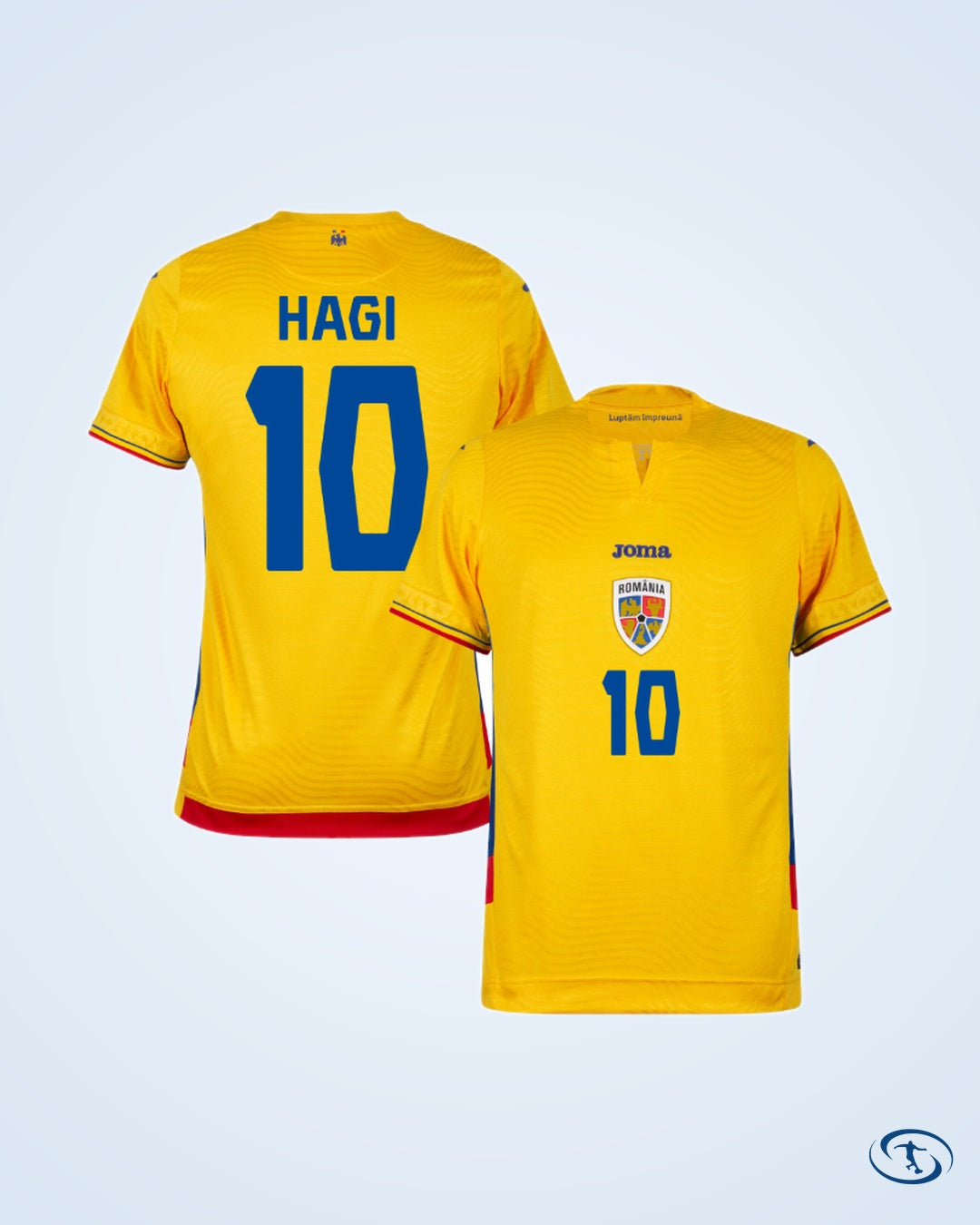 Romania Home Shirt 2025 Fan Version (Fan Style Printing)