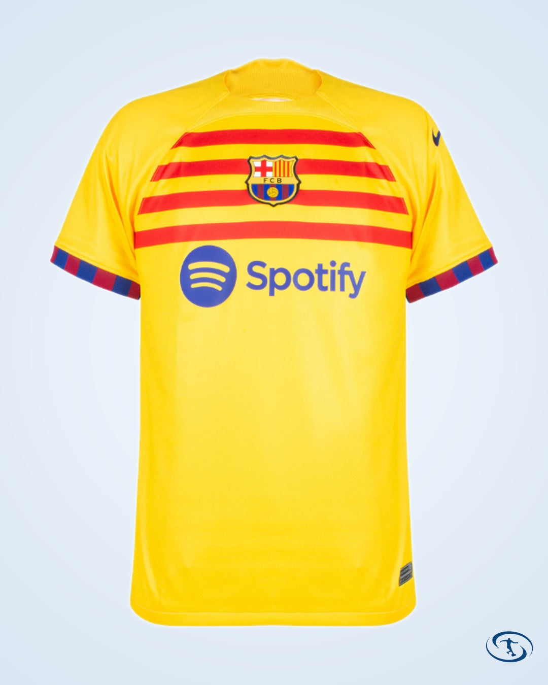 Barcelona Senyera 4th Shirt 2022-2023 - Men's