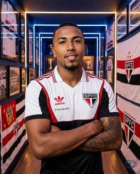 Sao Paulo FC Jersey Homenagem Telê Santana - Adidas Men's - Side View | Sant Sport