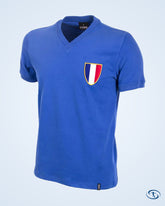 France Retro Jersey Olympics 1968 Customizable Mens