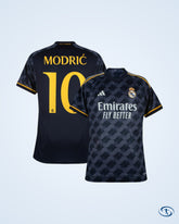 Real Madrid Away  Shirt 2023-2024 Fan Version (Official Cup Printing) - Men's
