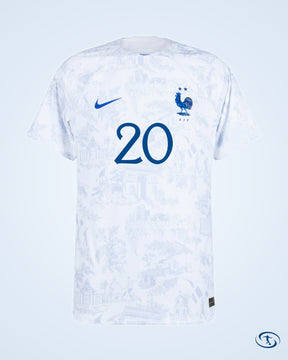 France Away Mendy 20 Shirt 2022-2023 (Official Printing) - Men's | Sant Sport
