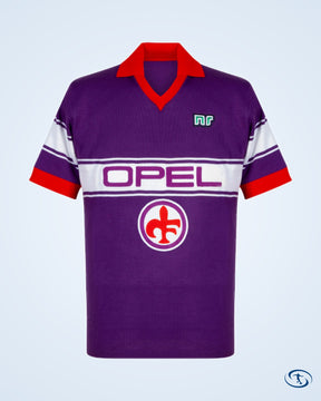 Ennerre Fiorentina Authentic Reissue No.8 Home Shirt 1984-1985 - Men's | Sant Sport