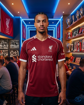 Camisa Liverpool Home 25/26 Jogador Adidas Masculino - Vermelho - Front View | Sant Sport