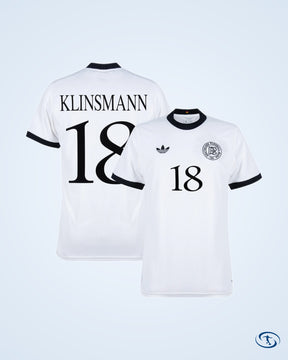Germany 125th Anniversary Klinsmann 18 Shirt (1996 Legend Flock Printing) - Men's