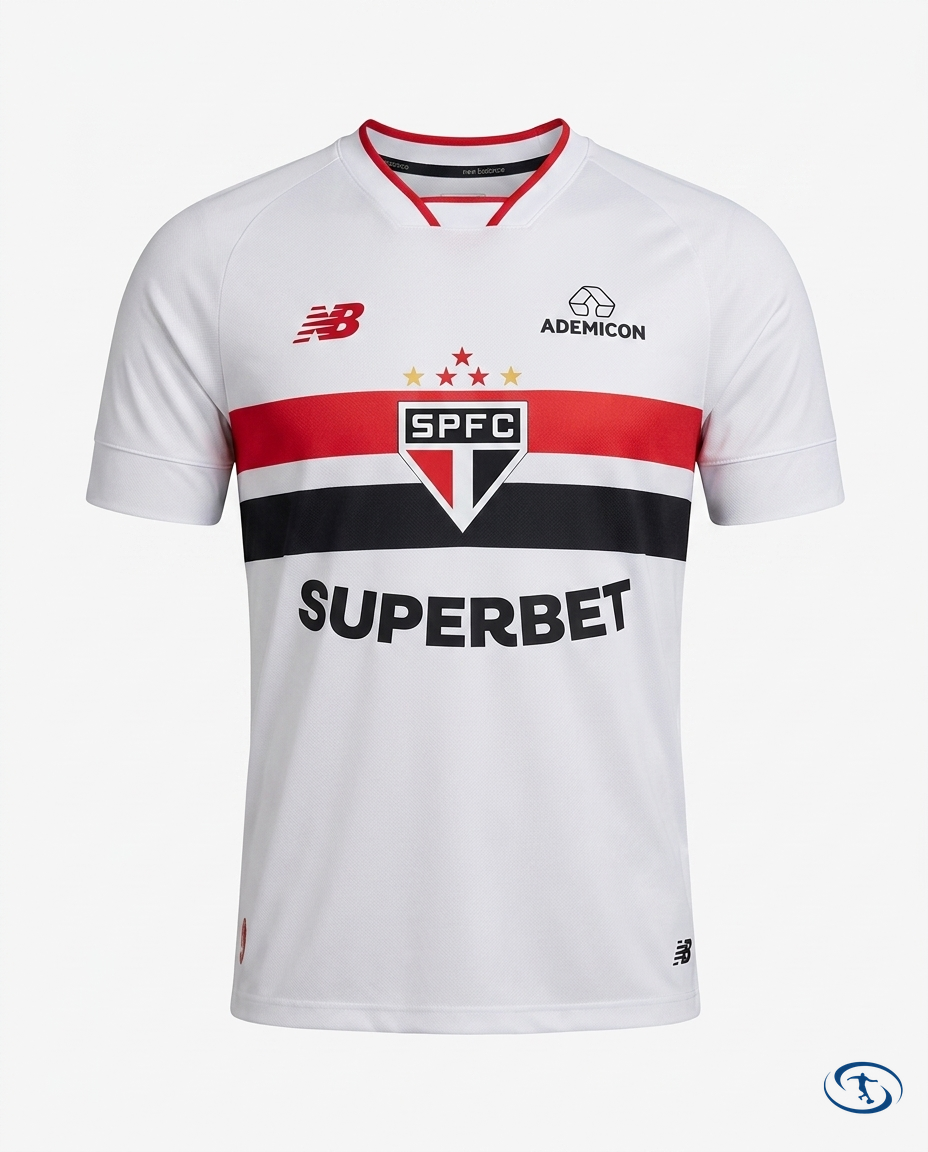 Sao Paulo FC Jersey Home 2026/27 - Packshot | Sant Sport