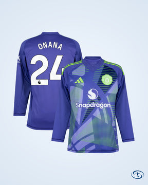 Man Utd L/S GK Onana 24 Shirt 2024-2025 (Premier League) - Men's