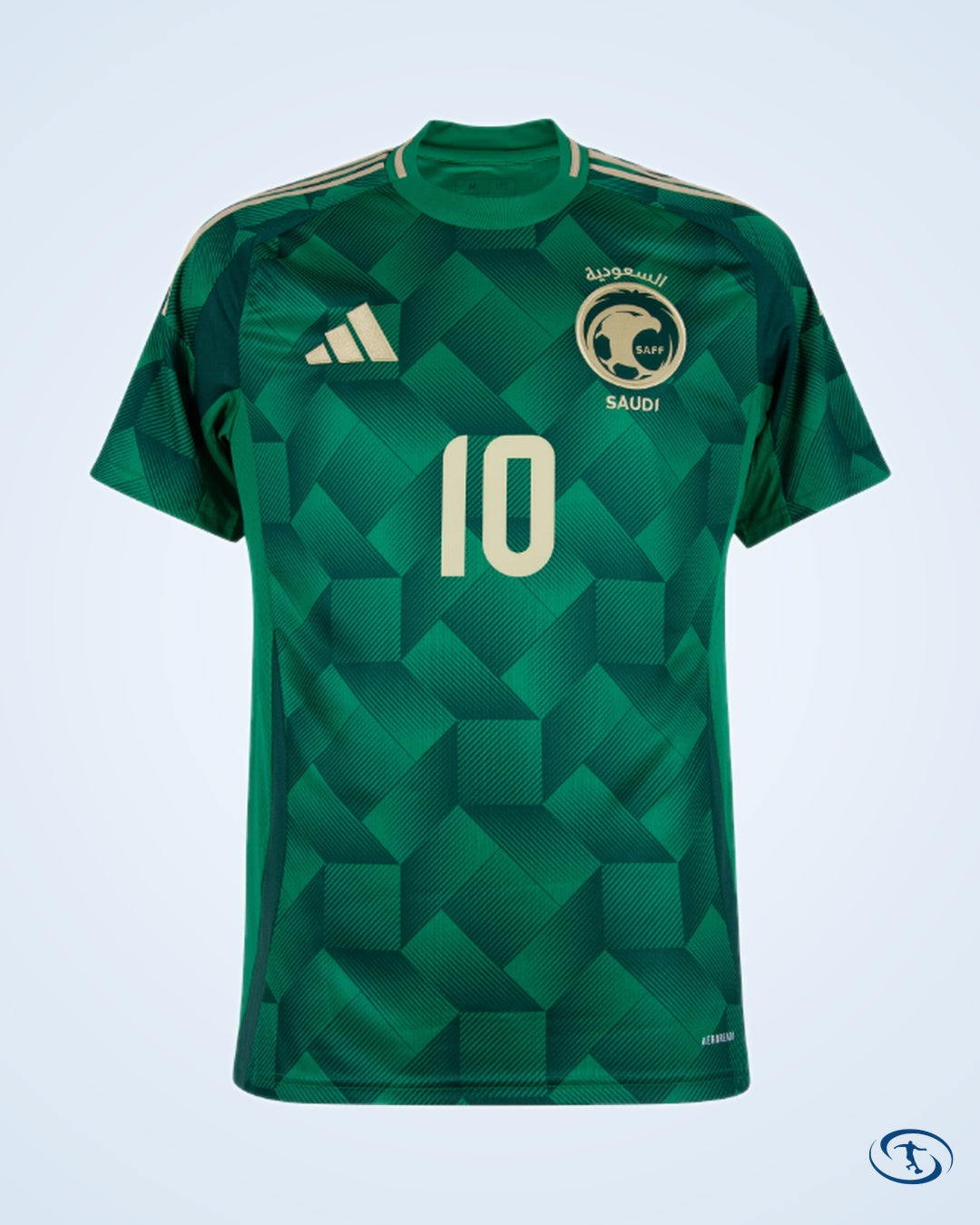 Saudi Arabia Home Salem 10 Shirt 2024-2025 (Official Printing) - Men's