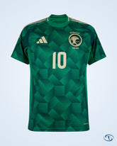 Saudi Arabia Home Salem 10 Shirt 2024-2025 (Official Printing) - Men's