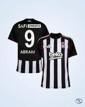 Besiktas Away Player Number Shirt 2025-2026 (Fan Style Printing) - Men's