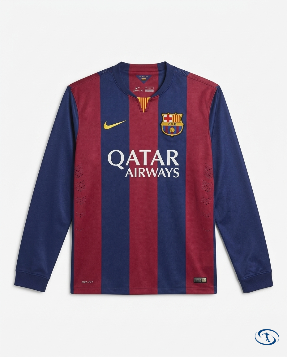 Barcelona Jersey Retro Long Sleeve 2014/15 Nike Men's - Packshot | Sant Sport