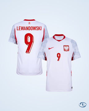 Poland Home Lewandowski 9 Shirt 2026-2027 (Official Printing) - Men's