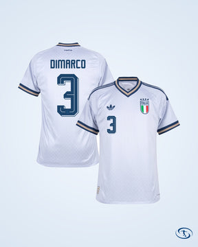 Italy Authentic Away Shirt 2026-2027 Player Version (Official Printing)