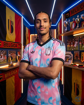 Camisa Bélgica Away 2026/27 Torcedor Adidas Masculino - Side View | Sant Sport
