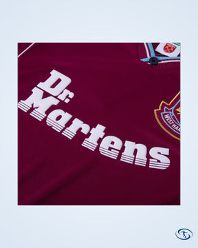 Score Draw West Ham Utd Home Retro Shirt 1999-2001 - Men's