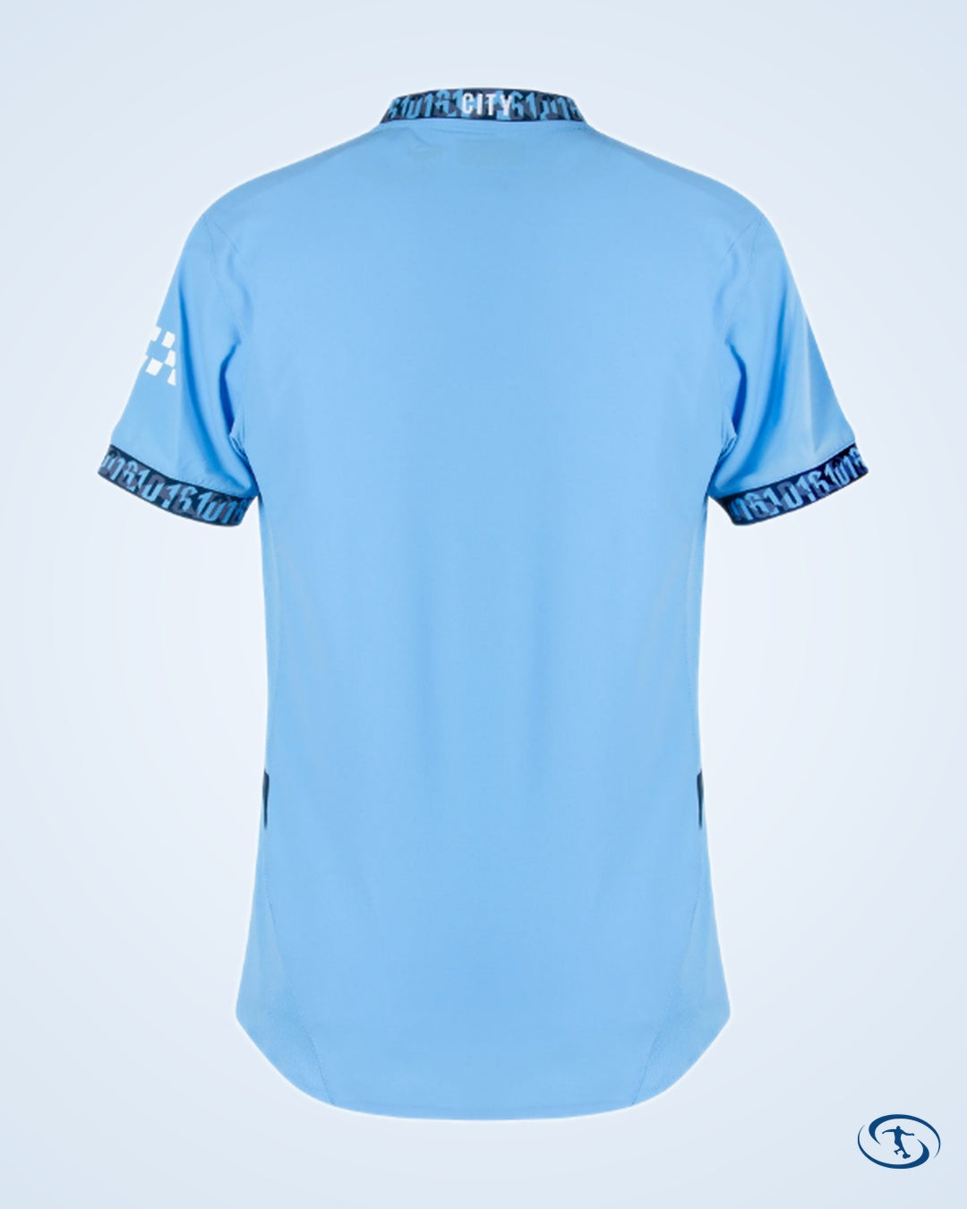 Man City Home Authentic Shirt 2024-2025 (Boxed) - Men's