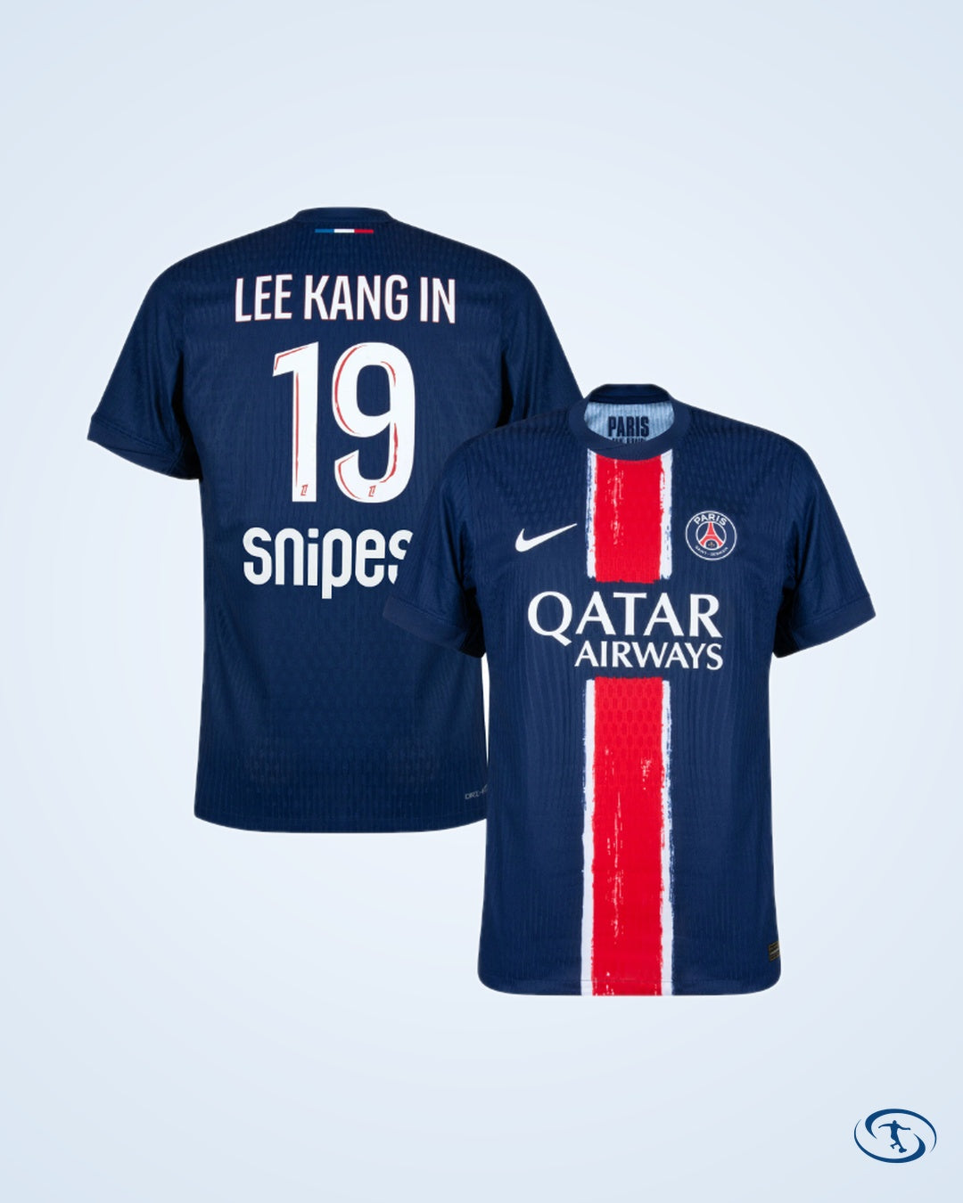 PSG Home Lee Lang In 19 Shirt 2024-2025 (Ligue 1) - Men's