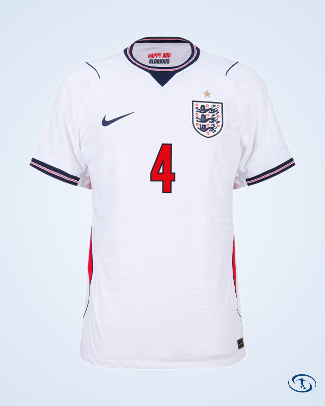 England Home Rice 4 Shirt 2026-2027 (Official Printing) - Men's | Sant Sport