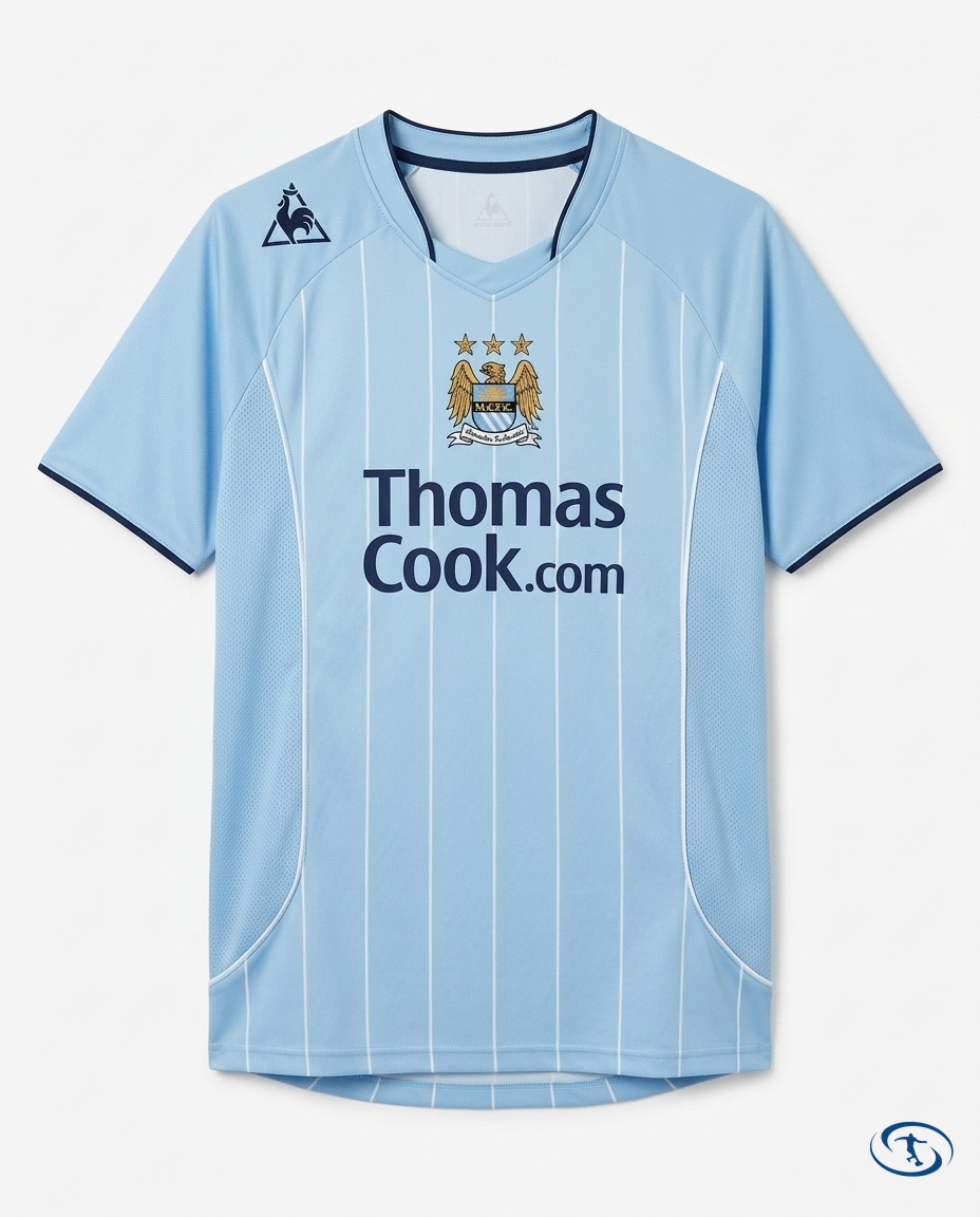 Manchester City Jersey Home Retro 2008/09 - Packshot | Sant Sport