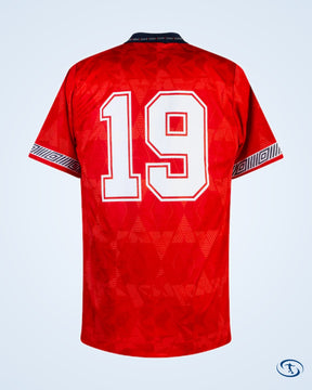 England 1990-1993 Away Shirt No.19 (Gascoigne) - Men's