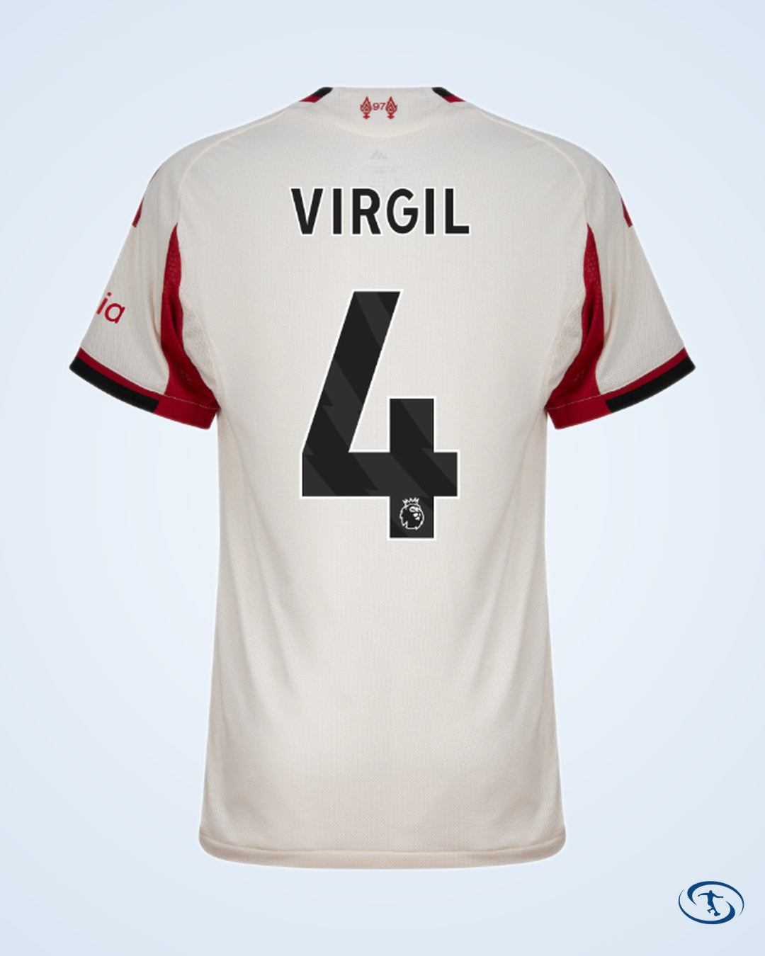 Liverpool Authentic Away Player Number Shirt 2025-2026 (Player Version) - Men's