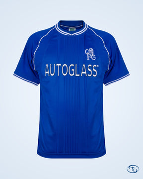 Score Draw Chelsea Home Retro Shirt 1999-2001 (Customization) - Men's