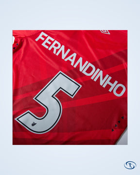 Athletico Paranaense Home Fernandinho 5 Shirt 2024 (Official Printing) - Men's