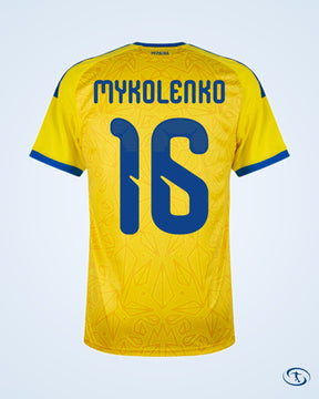 Ukraine Home Player Number Shirt 2026-2027 (Official Printing) - Men's