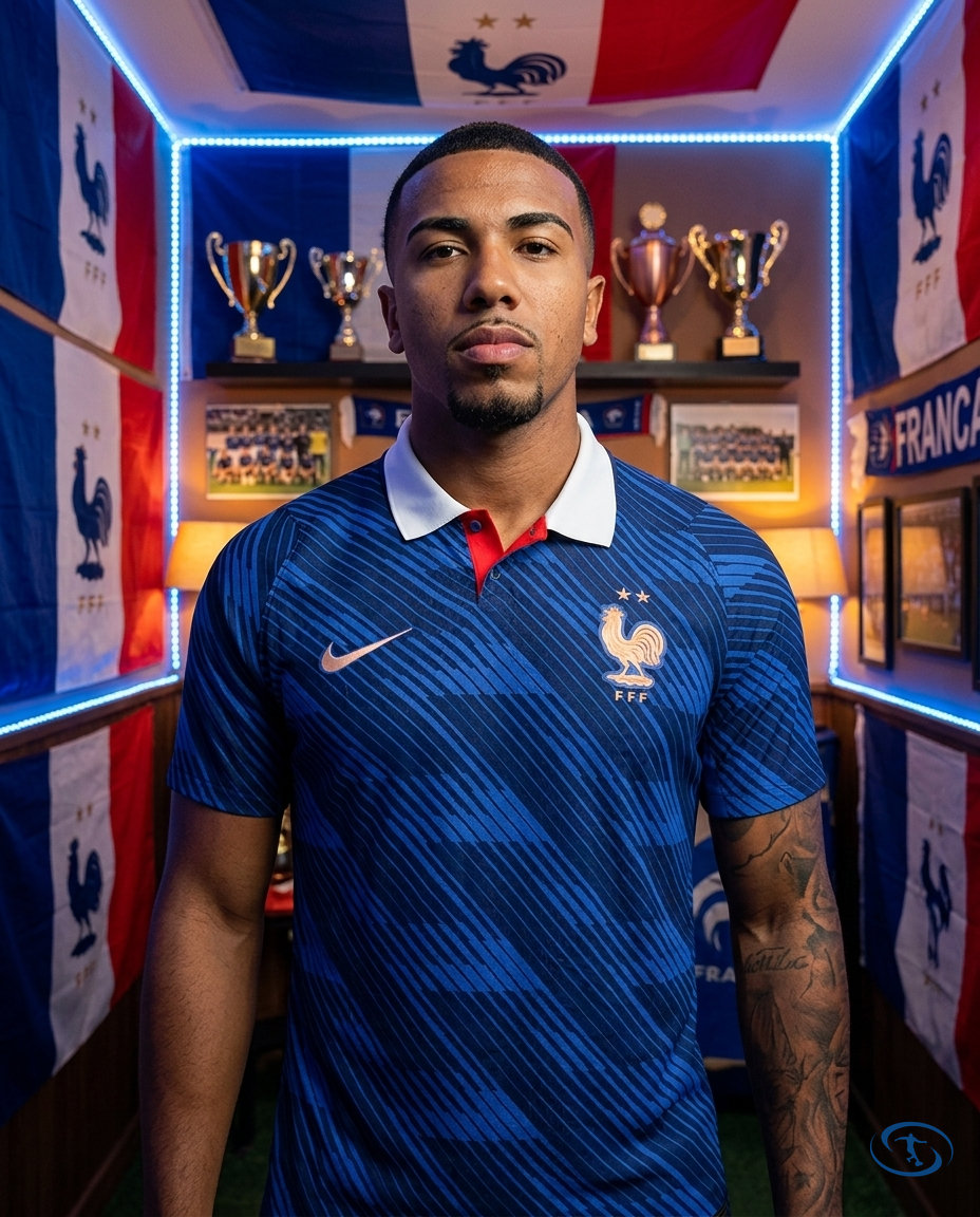 Camisa França Home 2026/27 Jogador Nike Masculino - Azul - Front View | Sant Sport