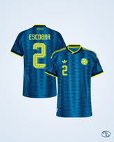 Colombia Authentic Shirt 2026-2027 Player Version (Official Printing)