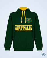 Australia Team Hoodie - Forest/Gold - Men's | Sant Sport