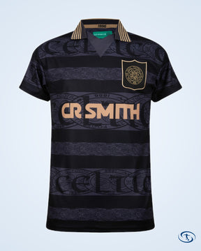 1996 Celtic Blackout Gold Detail Retro Shirt - Men's