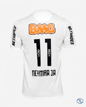 Santos Jersey Retro 2012/13 Neymar #11 Nike Men's - White
