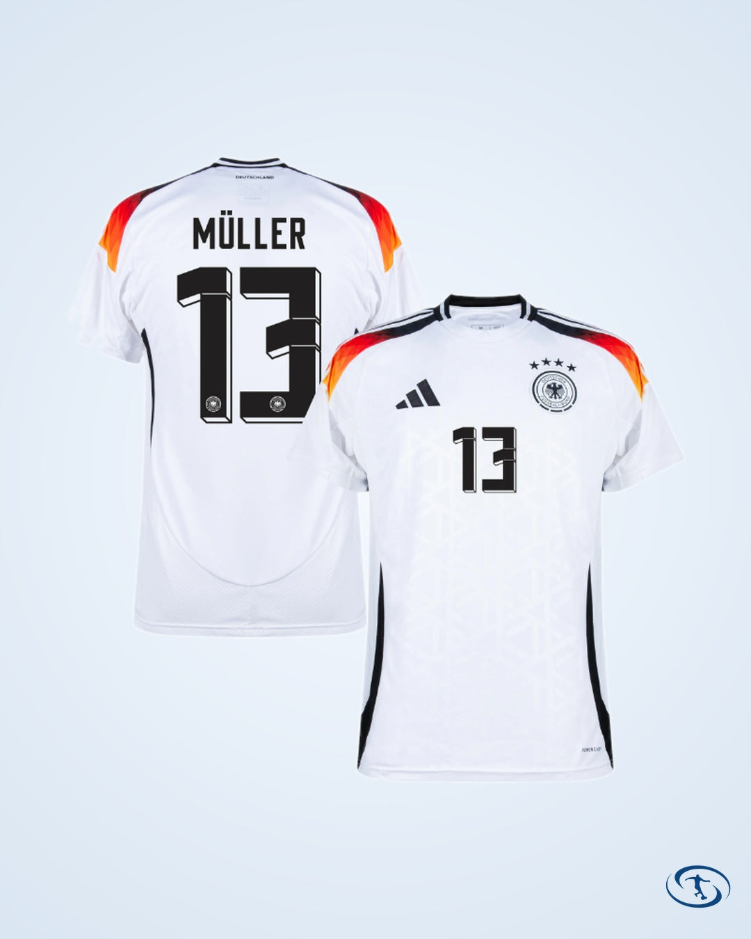 Germany Home Player Number Shirt 2024-2025 (Official Printing) - Men's