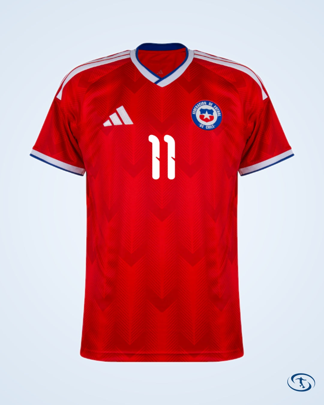 Chile Home Salas 11 Shirt 2026-2027 (Official Printing) - Men's | Sant Sport