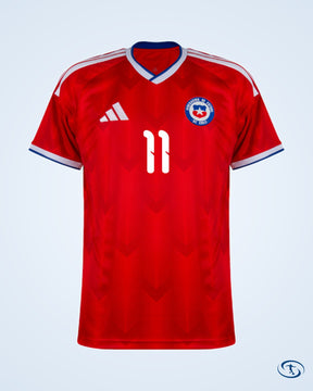 Chile Home Salas 11 Shirt 2026-2027 (Official Printing) - Men's | Sant Sport