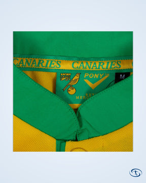 Pony Norwich City FC Home Retro Shirt 1997-1999 - Men's | Sant Sport