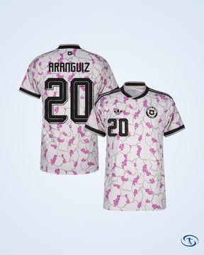 Chile Away Zamorano 9 Shirt 2026-2027 (Official Printing) - Men's