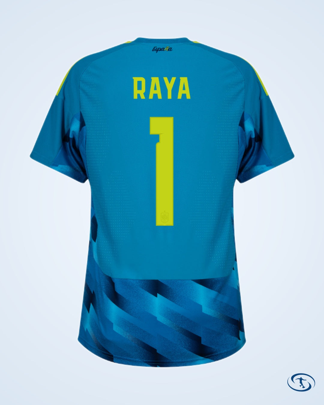 Spain Authentic Home GK Raya 1 Shirt 2026-2027 (Official Printing) - Men's