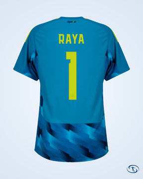 Spain Authentic Home GK Raya 1 Shirt 2026-2027 (Official Printing) - Men's