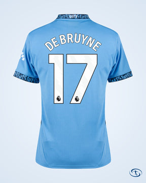 Camiseta Man City De Bruyne 17 Local 2024-2025 (Premier League) - Men's