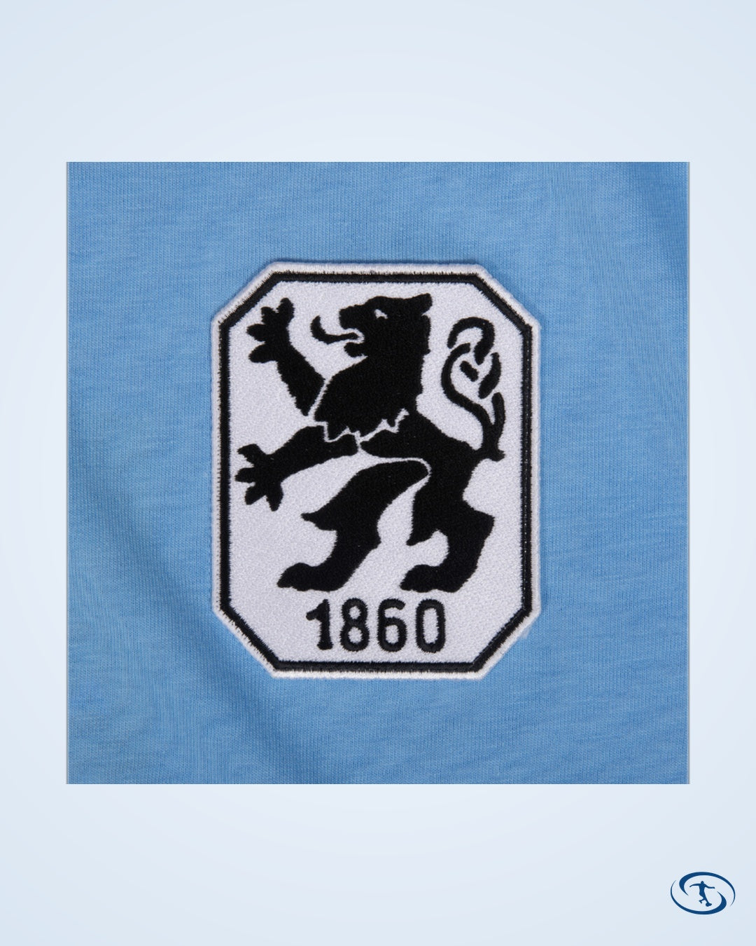 1860 Munich Retro Home No.9 (Konietzka) Shirt 1965-1966 (Retro Flock Printing) - Men's