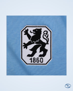 1860 Munich Retro Home No.9 (Konietzka) Shirt 1965-1966 (Retro Flock Printing) - Men's