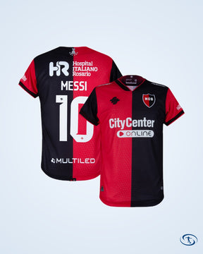 Newell's Old Boys Home Messi 10 Shirt 2024 (Official Printing) - Men's