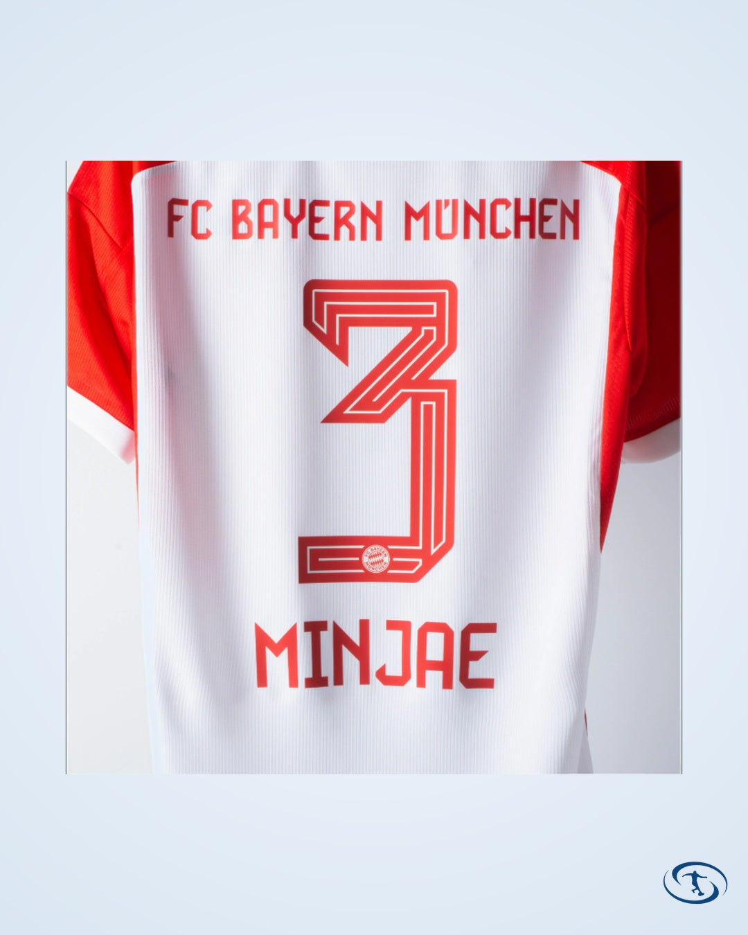 Bayern Munich Home Minjae 3 KIDS Shirt 2023-2024 (Official Printing) - Kids