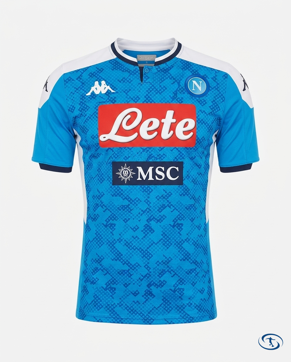 Napoli Jersey Retro Home 19/20 - Packshot | Sant Sport