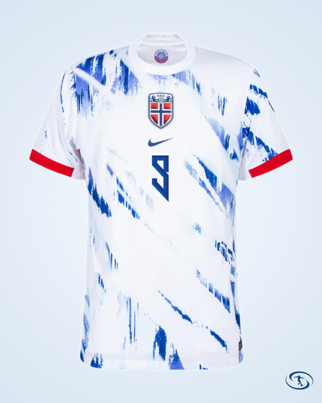 Norway Away Haaland 9 KIDS Shirt 2024-2025 (Official Printing) - Kids | Sant Sport