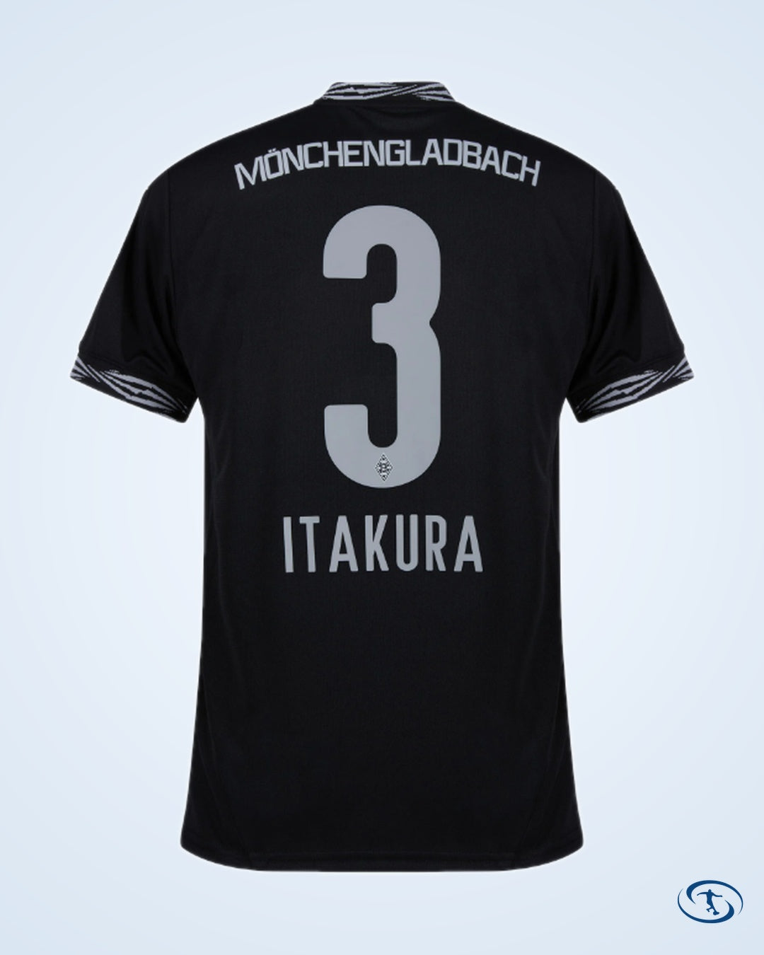 Borussia Mönchengladbach 3rd Itakura 3 Jersey 2024-2025 (Official Printing) - Men's
